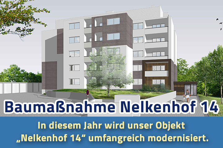 Baumaßnahme Nelkenhof 14 - mehr erfahren