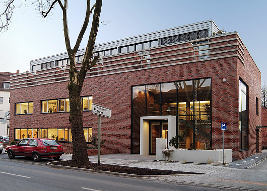 Das Gebäude der WoGe Duisburg-Hamborn eG - Aussenansicht